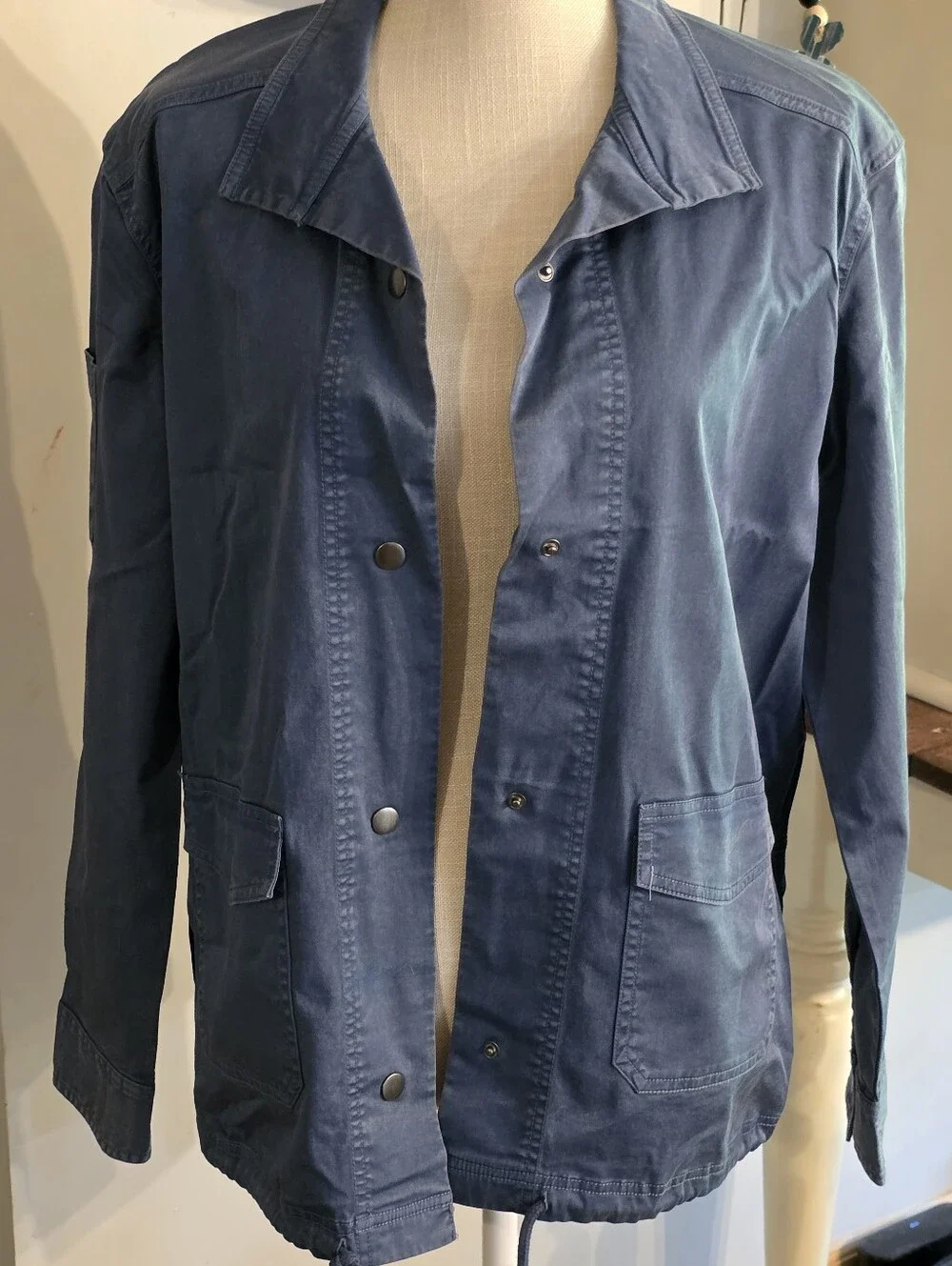 Blue Utility Jacket NWT
